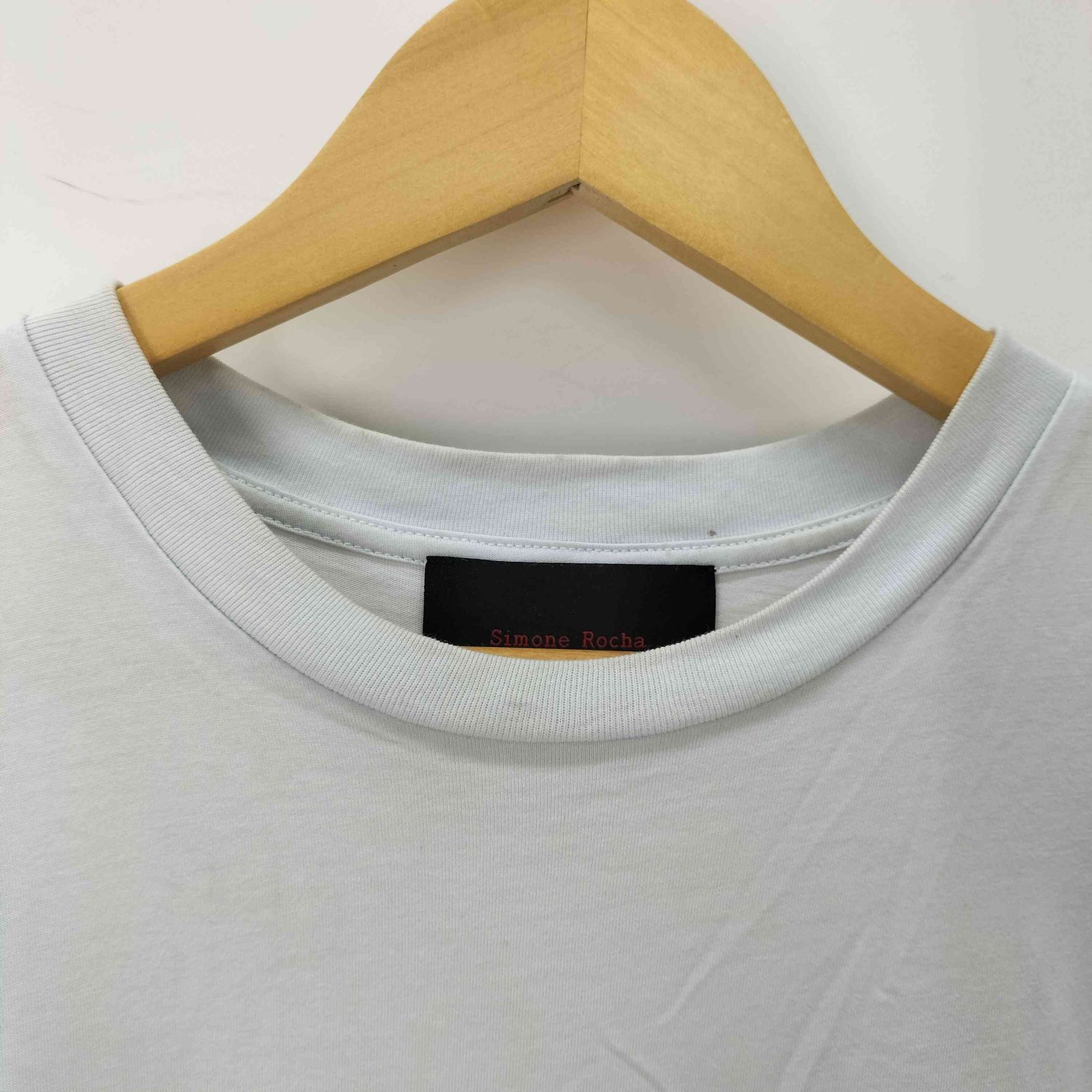 シモーネロシャ Simone Rocha 花3Dプリント ショートスリーブTシャツ