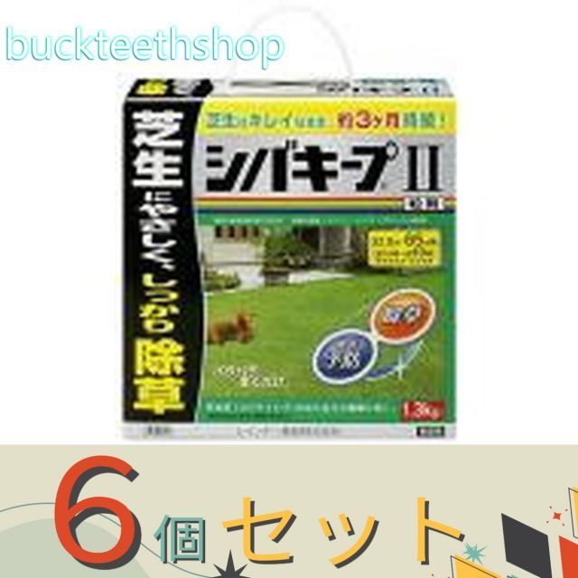 ６個セット レインボー薬品 シバキープ２粒剤 １．３ｋｇ