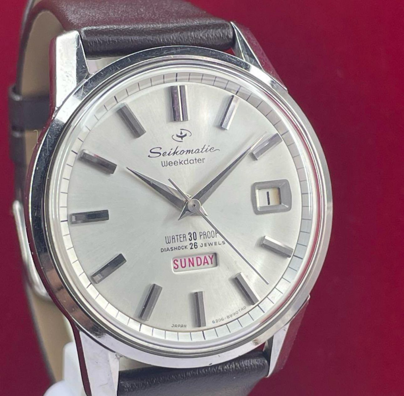 美品 60s セイコー SEIKOMATIC weekdater 自動巻 腕時計 【公式通販】