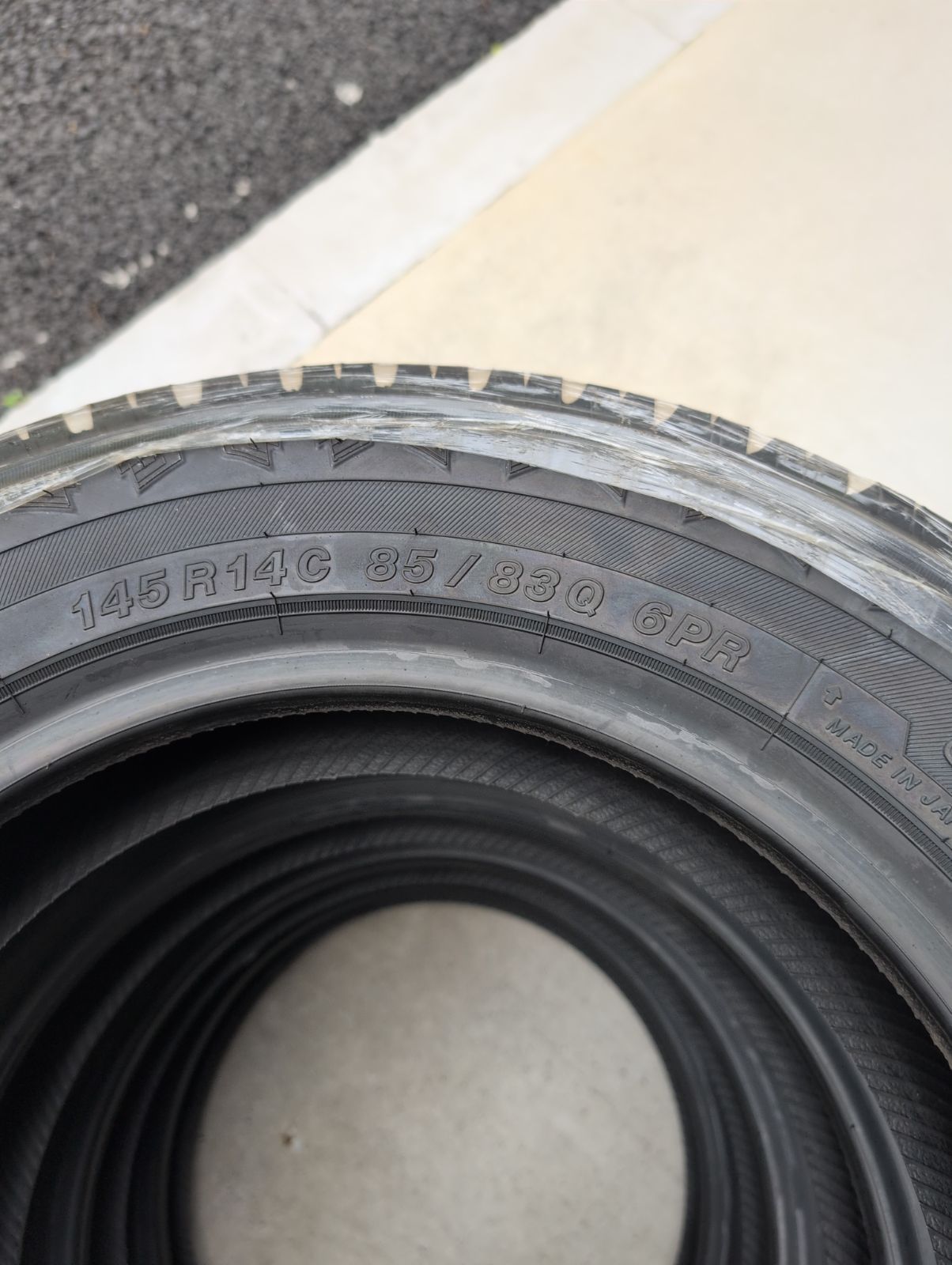 ヨコハマ ジオランダー X-AT 145R14C 4本セット FFCRYSTALESIA_COM