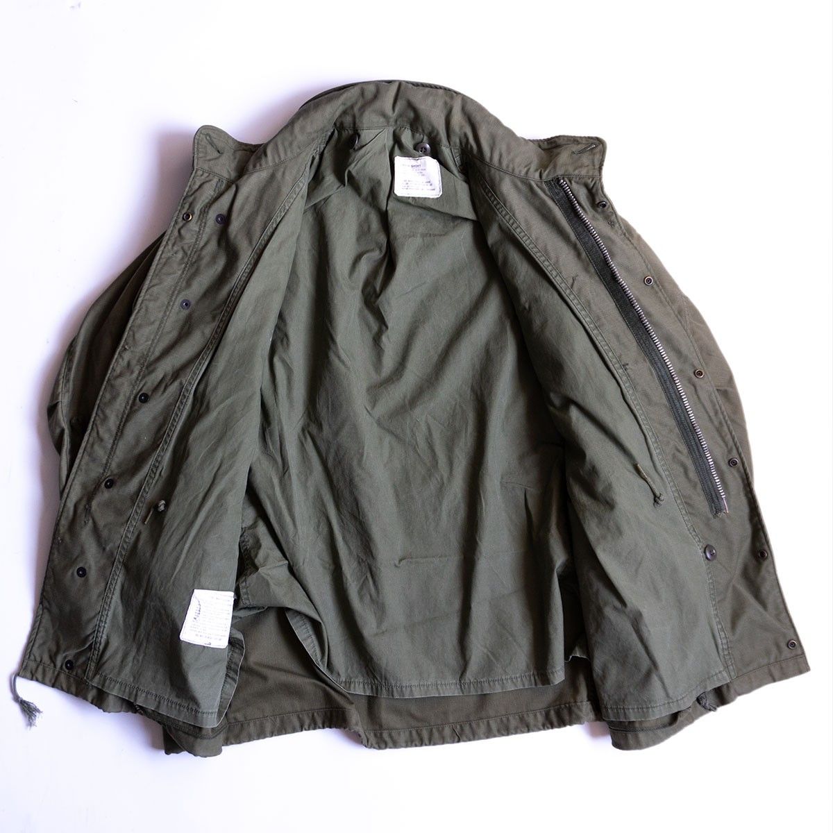 希少 vintage 60s M65 アルミジップ US ARMY 希少 vintage 60s M65