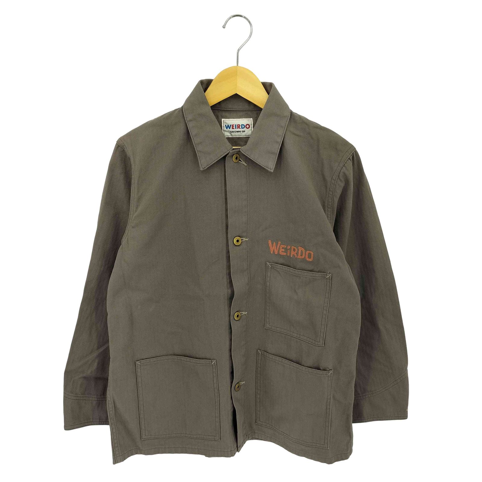 ウィアード WEIRDO MONSTERS - COVERALL JACKET カバーオール ジャケット メンズ JPN M