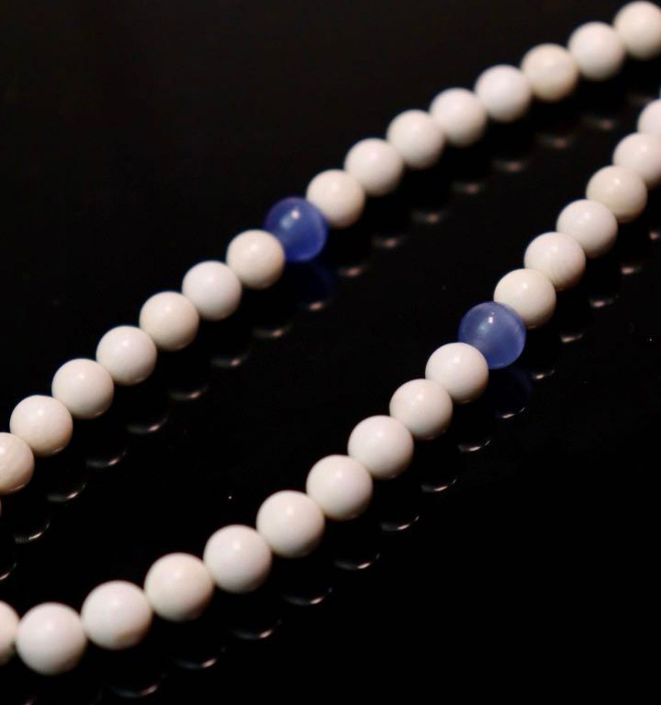 天然マンモス牙美しい手作り神技鬼工の球手持ち　ブレスレット 天然マンモス牙美しい手作り神技鬼工の球手持ちブレスレット