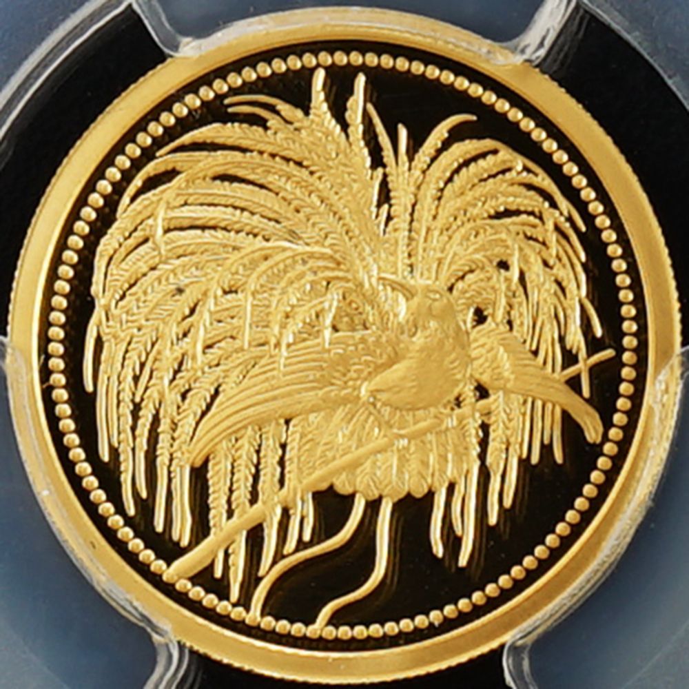 金貨【最高鑑定 2020年 極楽鳥金貨 PCGS PR70DCAM 鑑定 】パプア