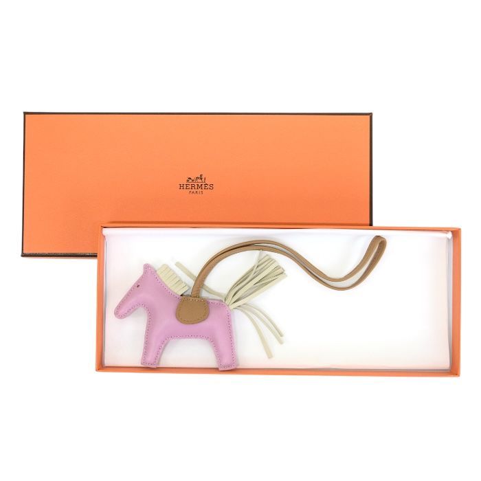 HERMES エルメス ロデオPM アニョーミロ チャーム U刻印 エルメス HERMES ロデオ PM アニョーミロ (ラムスキン) レザー U