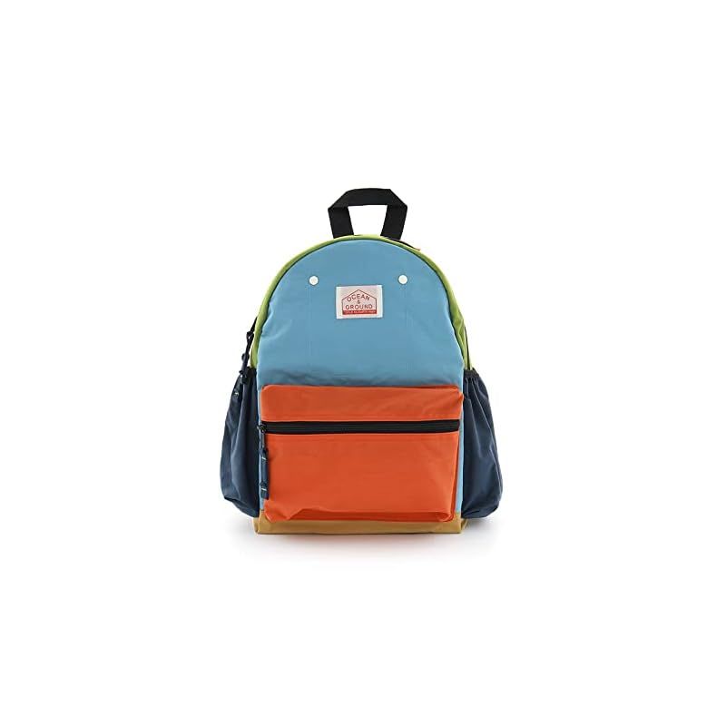 オーシャンアンドグラウンド DAYPACK CRAZY ナイロンリュック キッズ ベビー 男の子 女の子 1215102 (XS， ライトブルー(LB)) 1