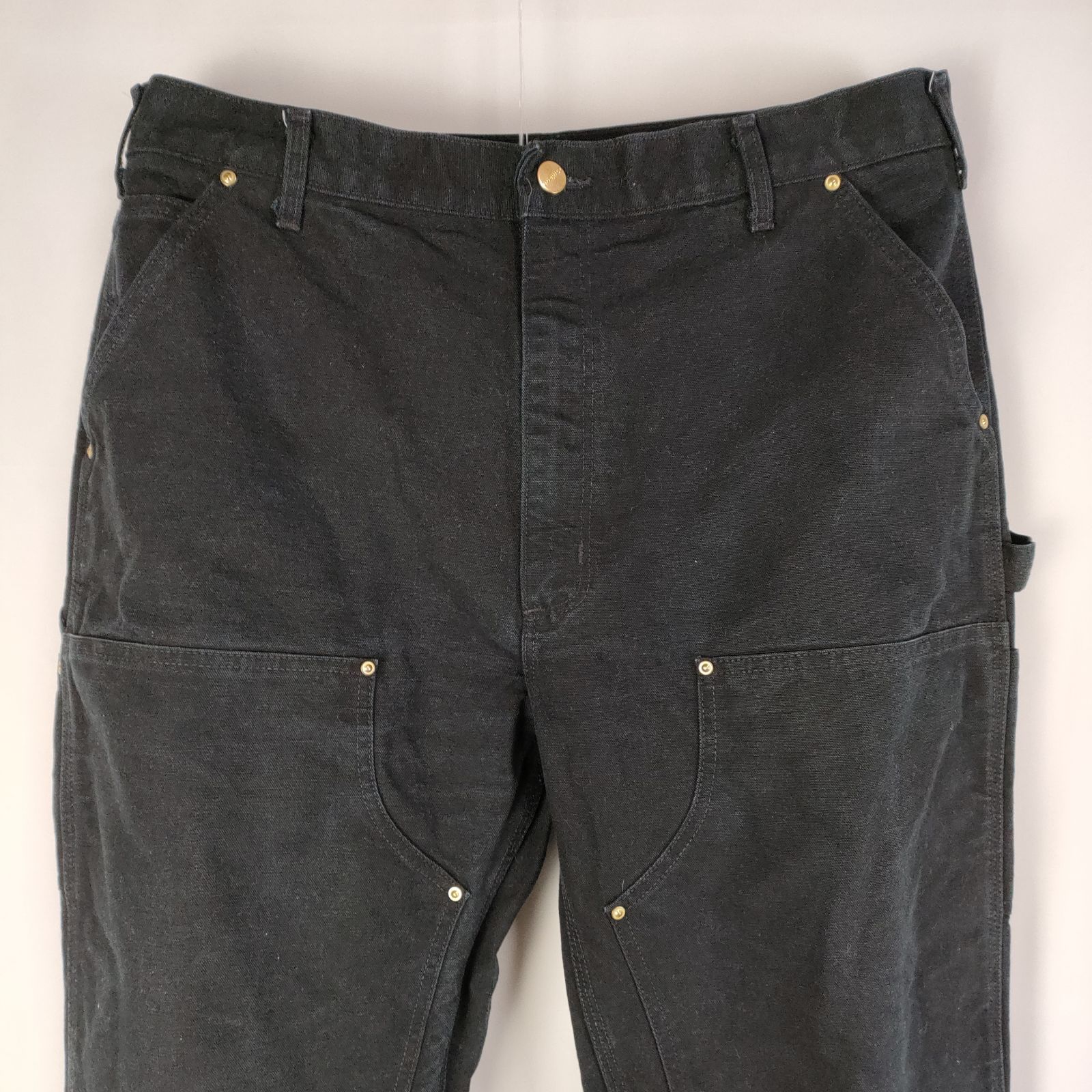 アメリカ製 カーハート ダブルニー ブラック CARHARTT B01-BLK