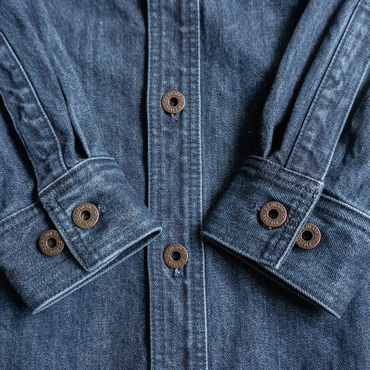 FILSON DENIM WORK SHIRTS L デニムシャツ ジャケット フィルソン