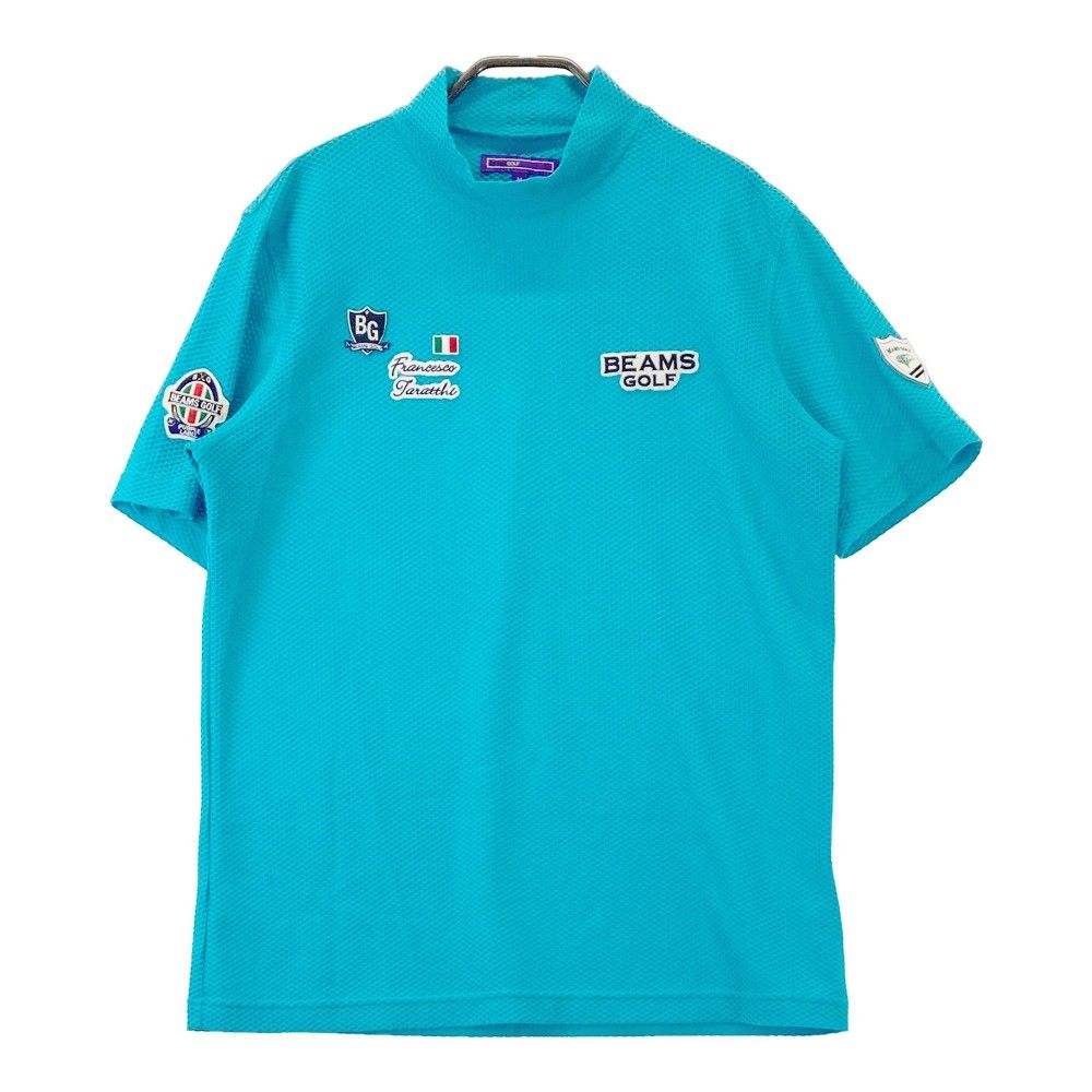 サイズ：M BEAMS GOLF ビームスゴルフ 半袖Tシャツ オレンジ系