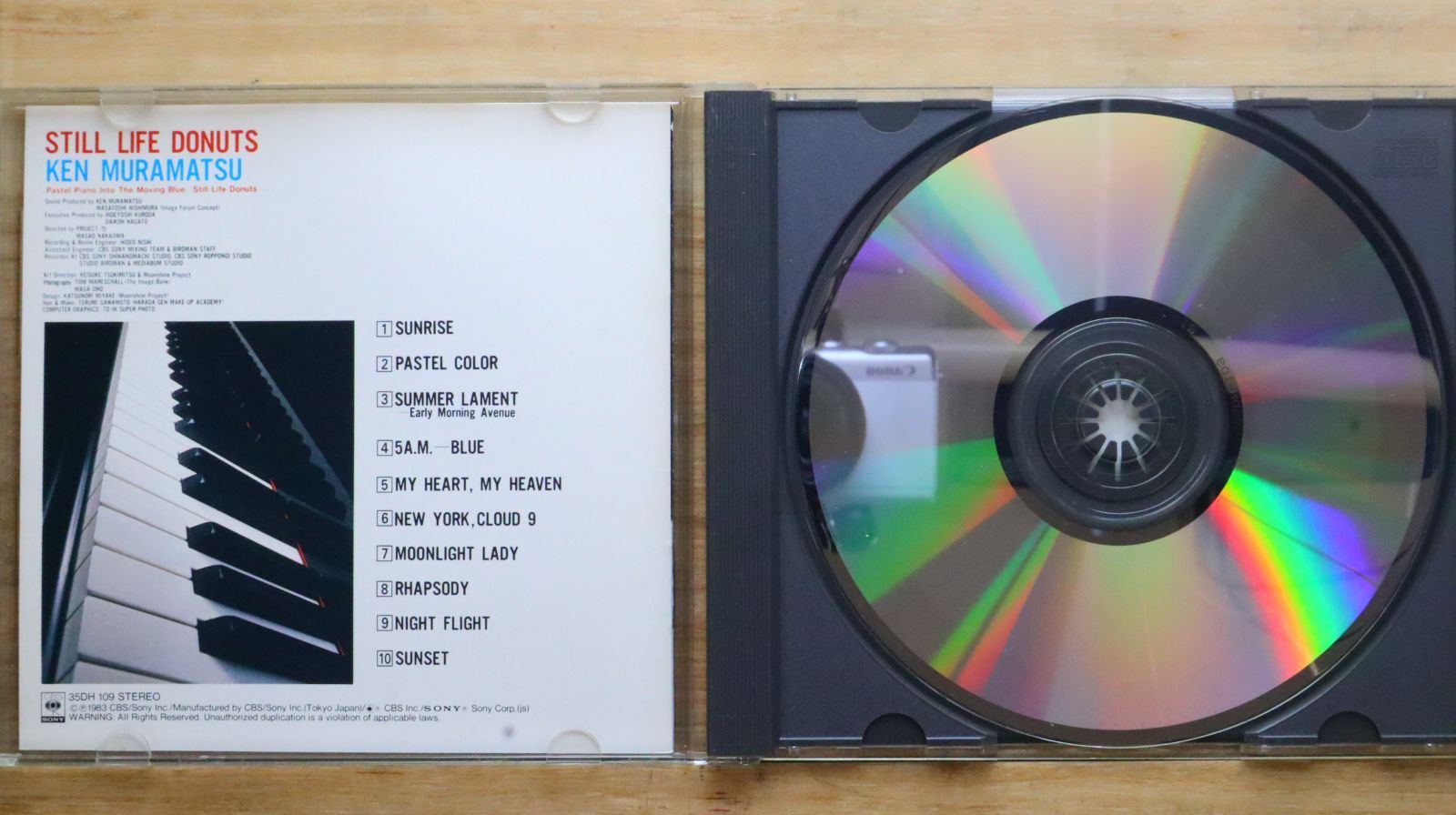 国内盤CD☆村松健/Ken Muramatsu□ スティル・ライフ