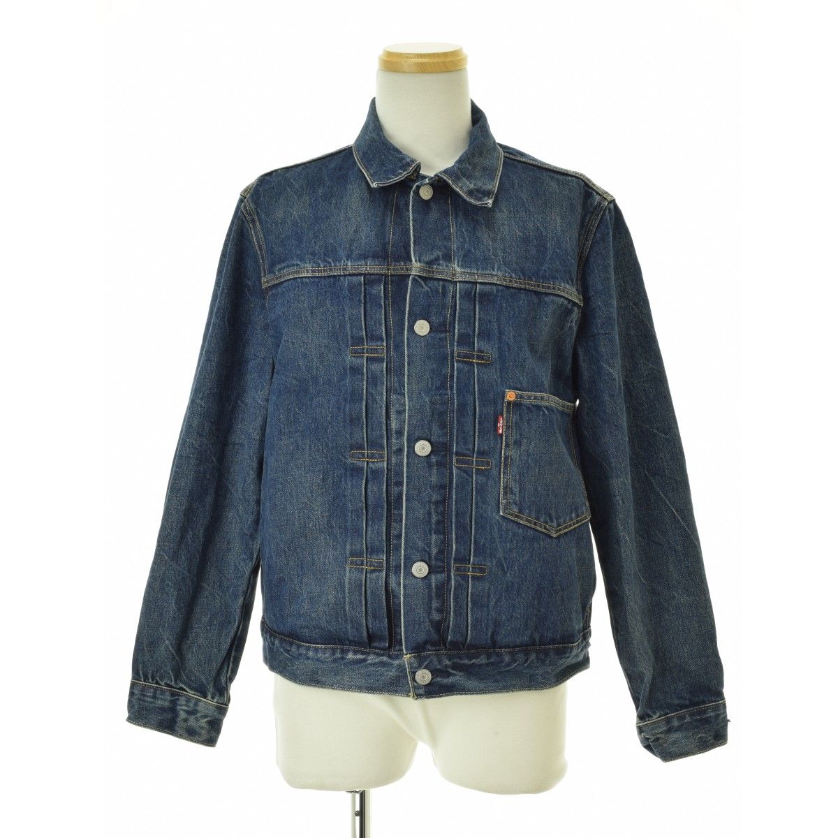 リーバイス プレミアム デニム　インディゴ Lファースト 大戦 S【LeVIS PReMIUM × EDIFICE / リーバイスプレミアム