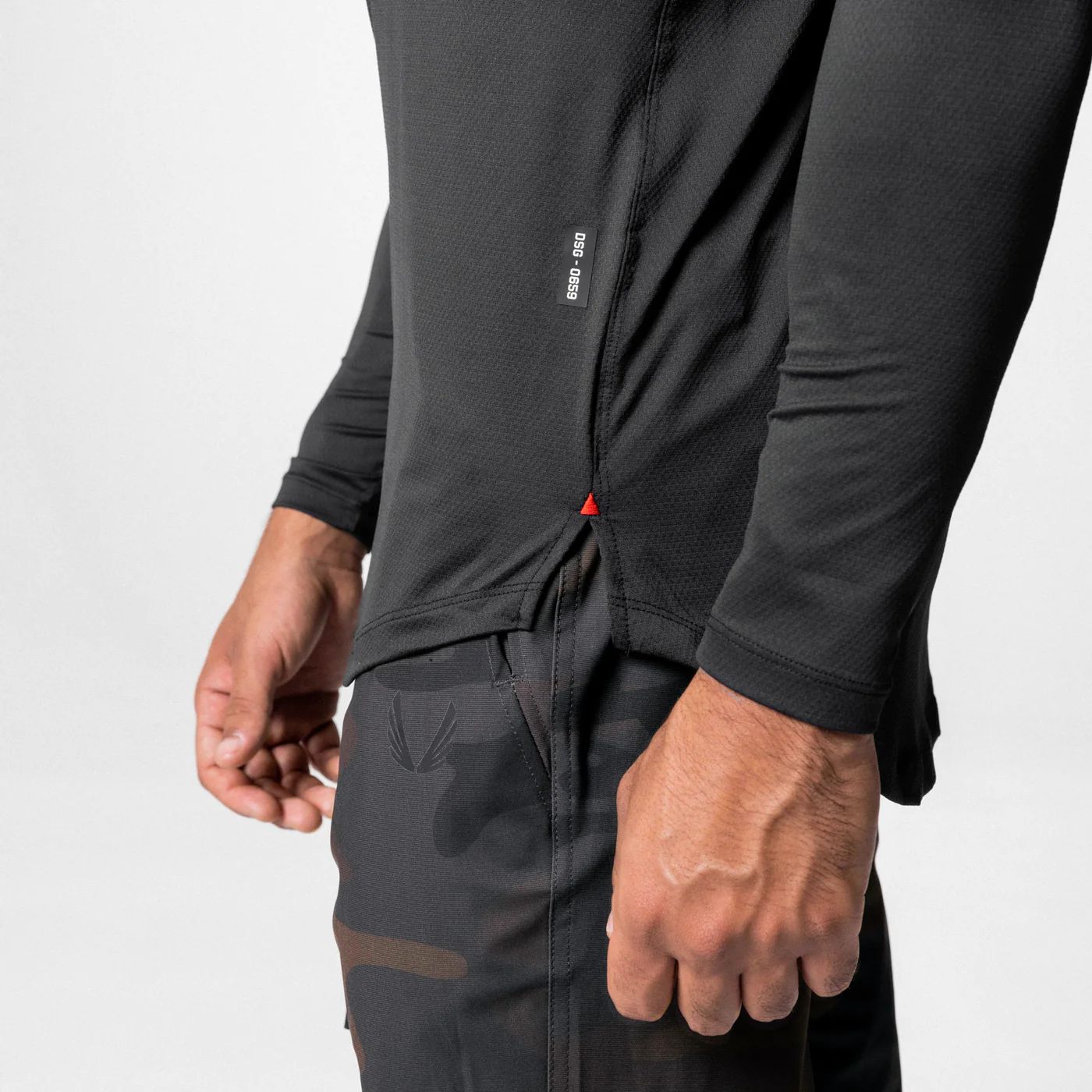 品質保証！ Silver-Lite®2.0エスタブリッシュロングシャツ - BLACK 片手で持てる