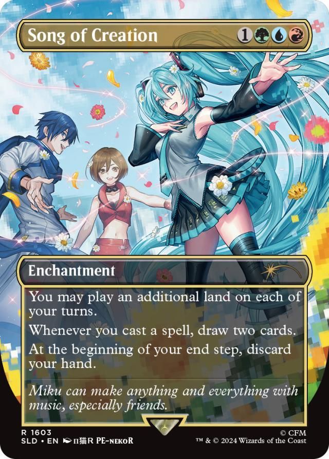 マジック：ザ・ギャザリング Spring Superdrop 2024 Hatsune Miku Magic: The Gathering Announces New Secret Lair Featuring