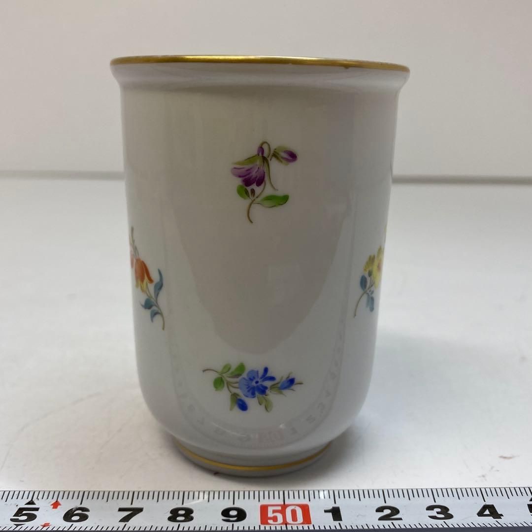 マイセン スキャダードフラワーコップ タサオ 東金6-0211