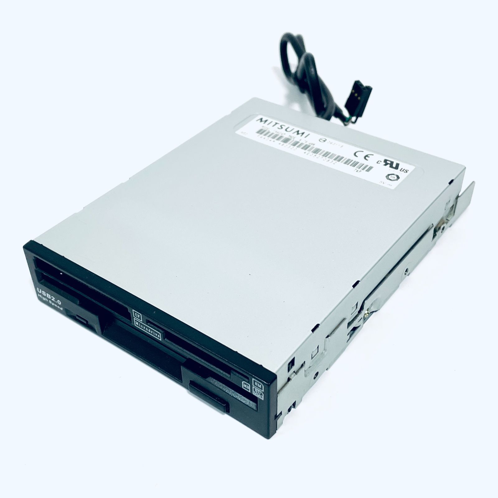 美品・希少】FDD+カードリーダー7in1 3.5ベイ内蔵 USB 2.0 モデル MITSUMI FA404M 480300  (4E05GT0932) - メルカリ