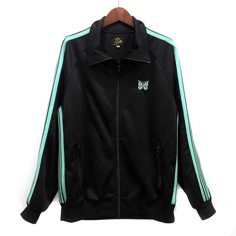 ニードルス ニードルズ Needles ステュディオス STUDIOUS 別注 トラックジャケット M 黒 ブラック QV1538 2025SS