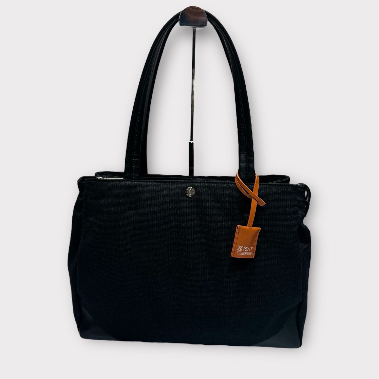 極美品✨IS/ IT トートバッグ　ビジネス　B4可能 A4可能　自立不可 極美品！IS/ IT イズイット ビジネス トートバッグ ショルダー