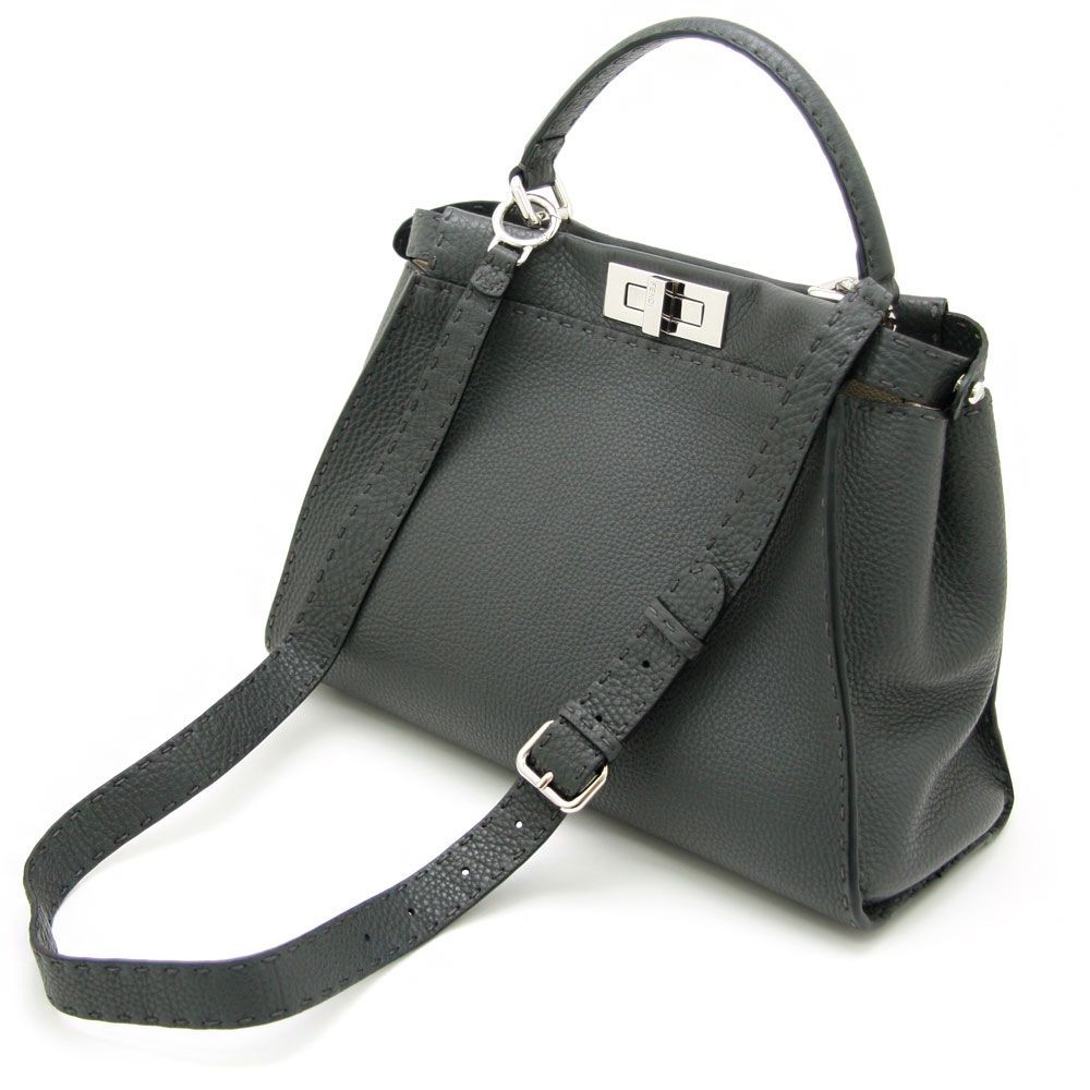 中古 美品】フェンディ ハンドバッグ FENDI PEEKABOO SELLERIA 
