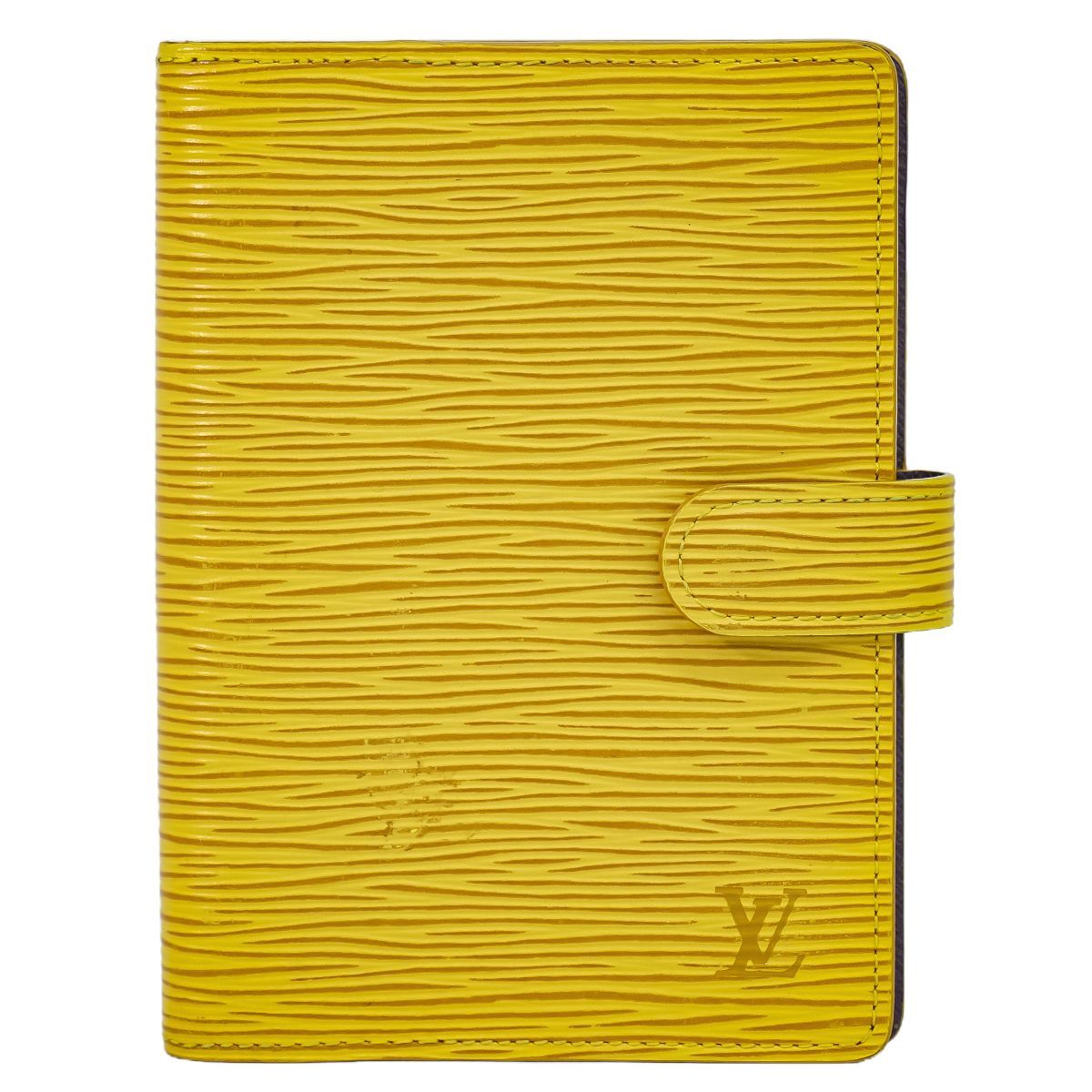 本物 ルイヴィトン LOUIS VUITTON LV アジェンダ PM エピ レザー 手帳カバー システム手帳 タッシリイエロー R20059 ビトン 雑貨小物 フォロー割