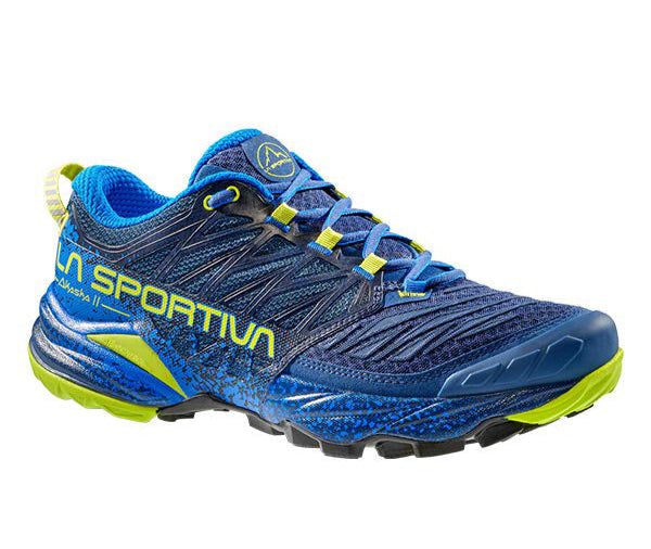 LA SPORTIVA AKASHA II スポルティバ アカシャ II 56A カラー スレートブルー×ライムパンチ