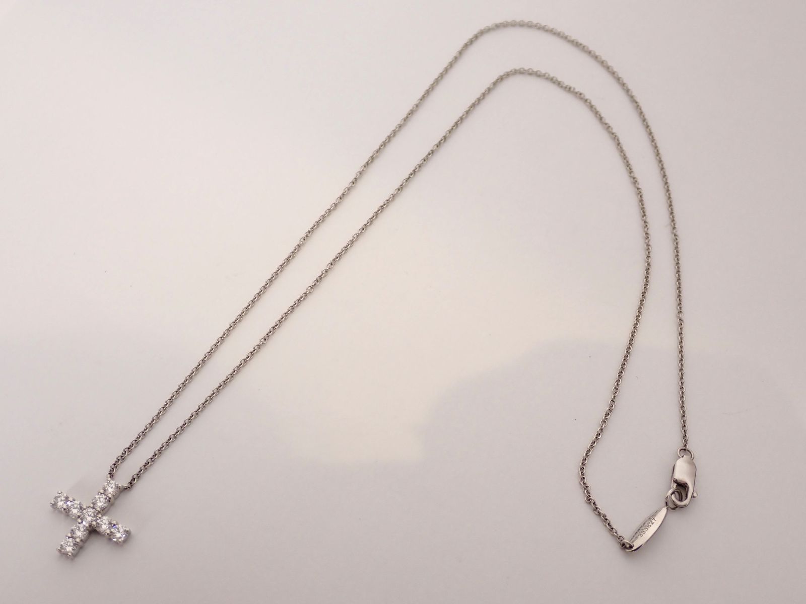 美品 HARRY WINSTON(ハリーウィンストン) プラチナ950 クロスダイヤ 