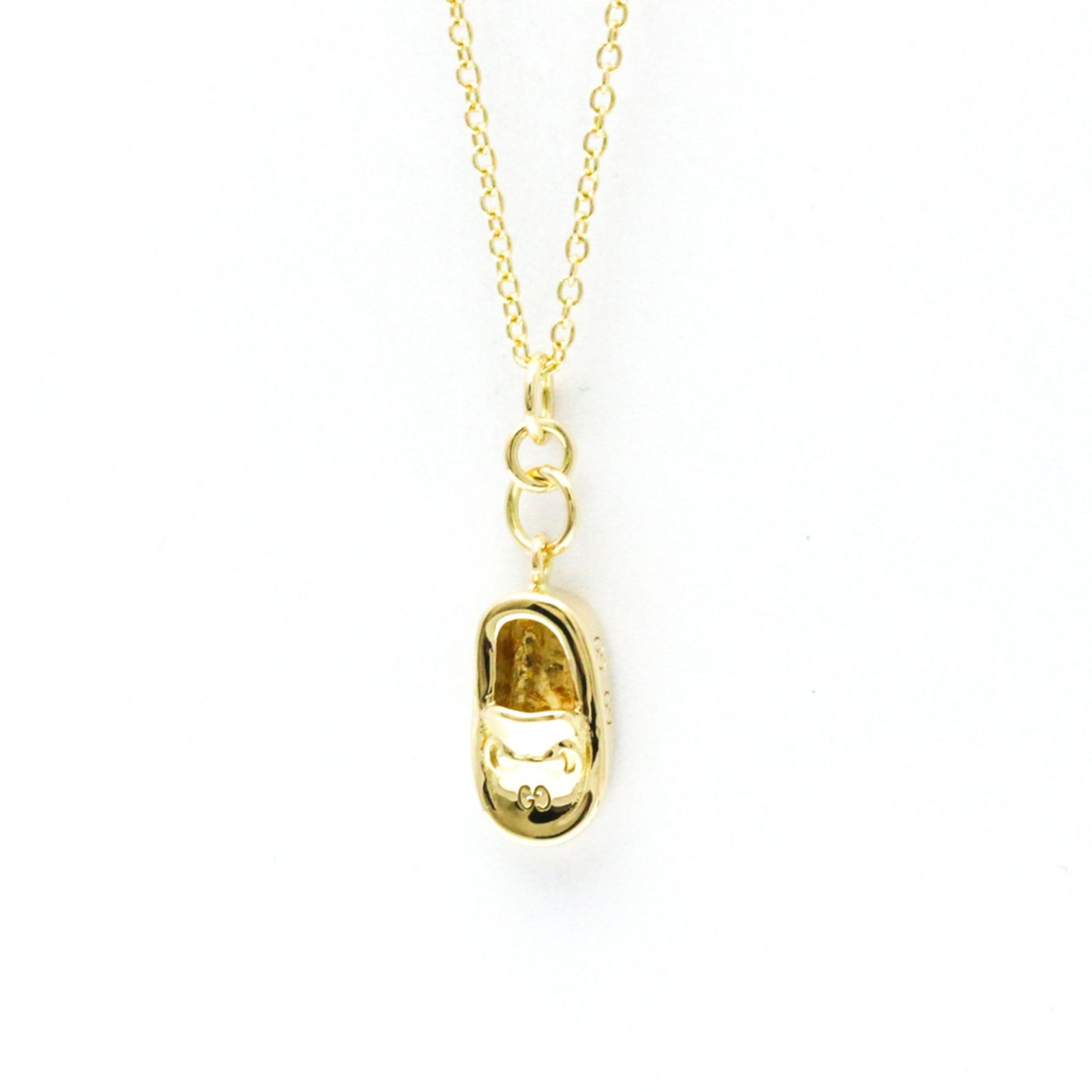 グッチ Gucci K18イエローゴールド K18YG 無し レディース メンズ ファッション ペンダントネックレス ゴールド ビット ローファー ネックレス