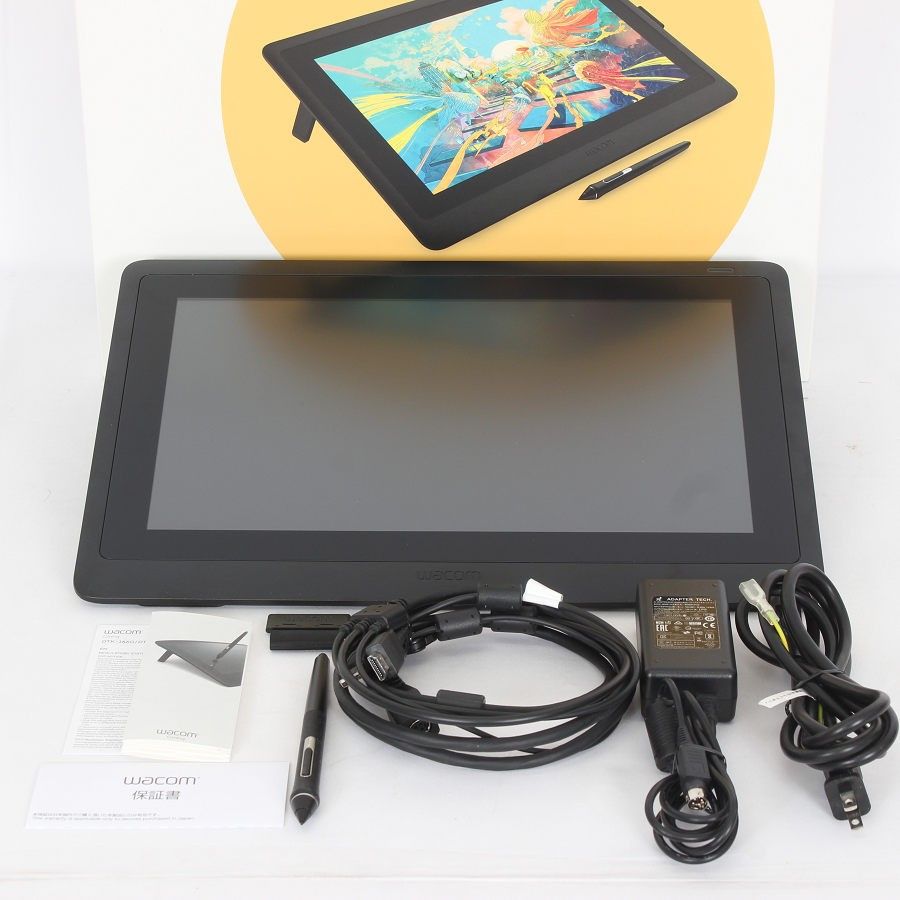 美品】WACOM Cintiq 16 DTK1660K0D 液晶ペンタブレット シン