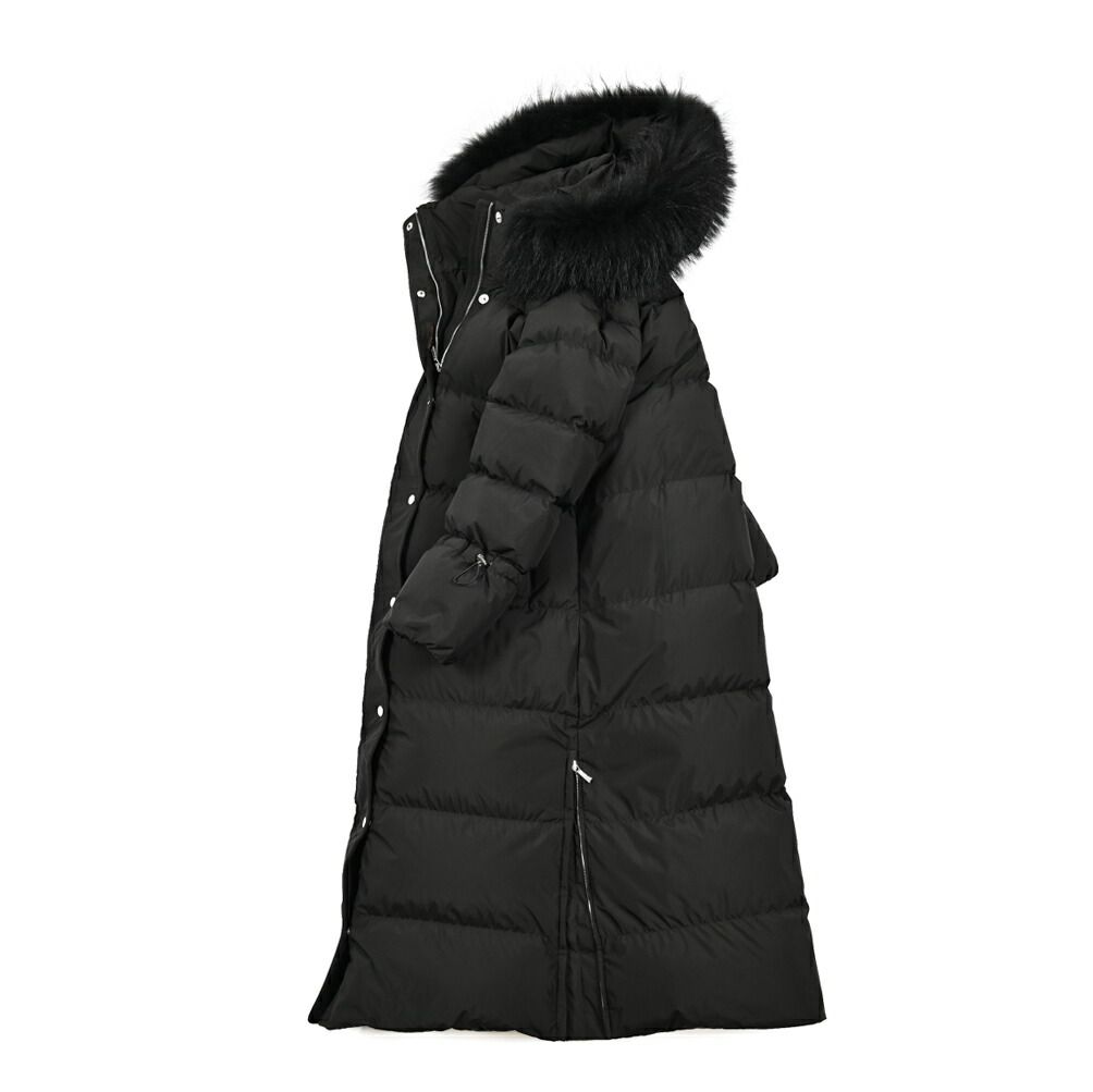 直営店【MOORER】BREUIL-FUR-STP ロングダウンジャケット 全２色 直営店【MOORER】BREUIL-FUR-STP ロングダウンジャケット 全2色