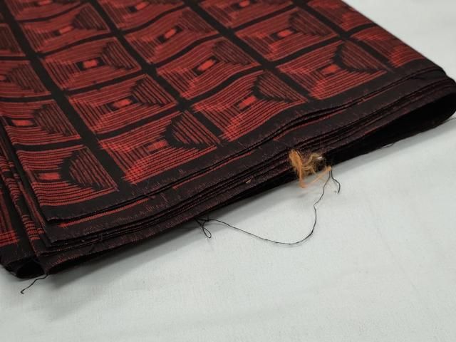 平和屋着物▽羽織 反物 吉祥文 羽尺 綿 逸品 未使用 CAAV0539th 平和屋