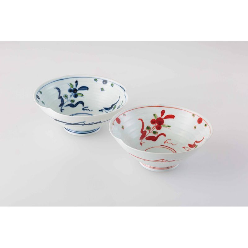 未使用 田中恒子さん作 コロンとした葉っぱの器 リネンクロスち付き