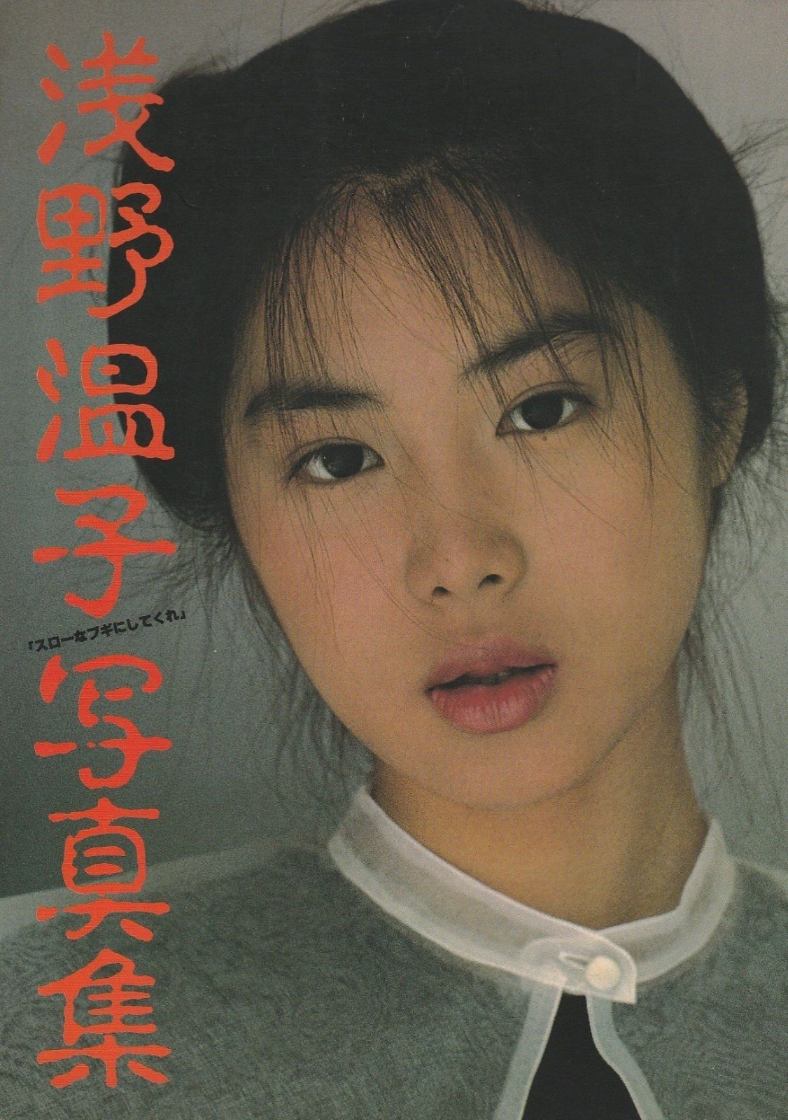 浅野温子写真集 「スローなブギにしてくれ」 (1981年)