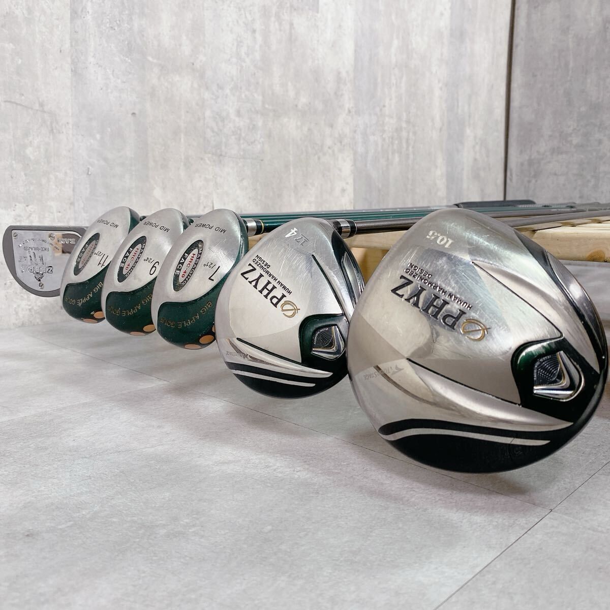 V010 PHYZ ファイズ 他 メンズ ゴルフ クラブ フルセット 15点 豪華