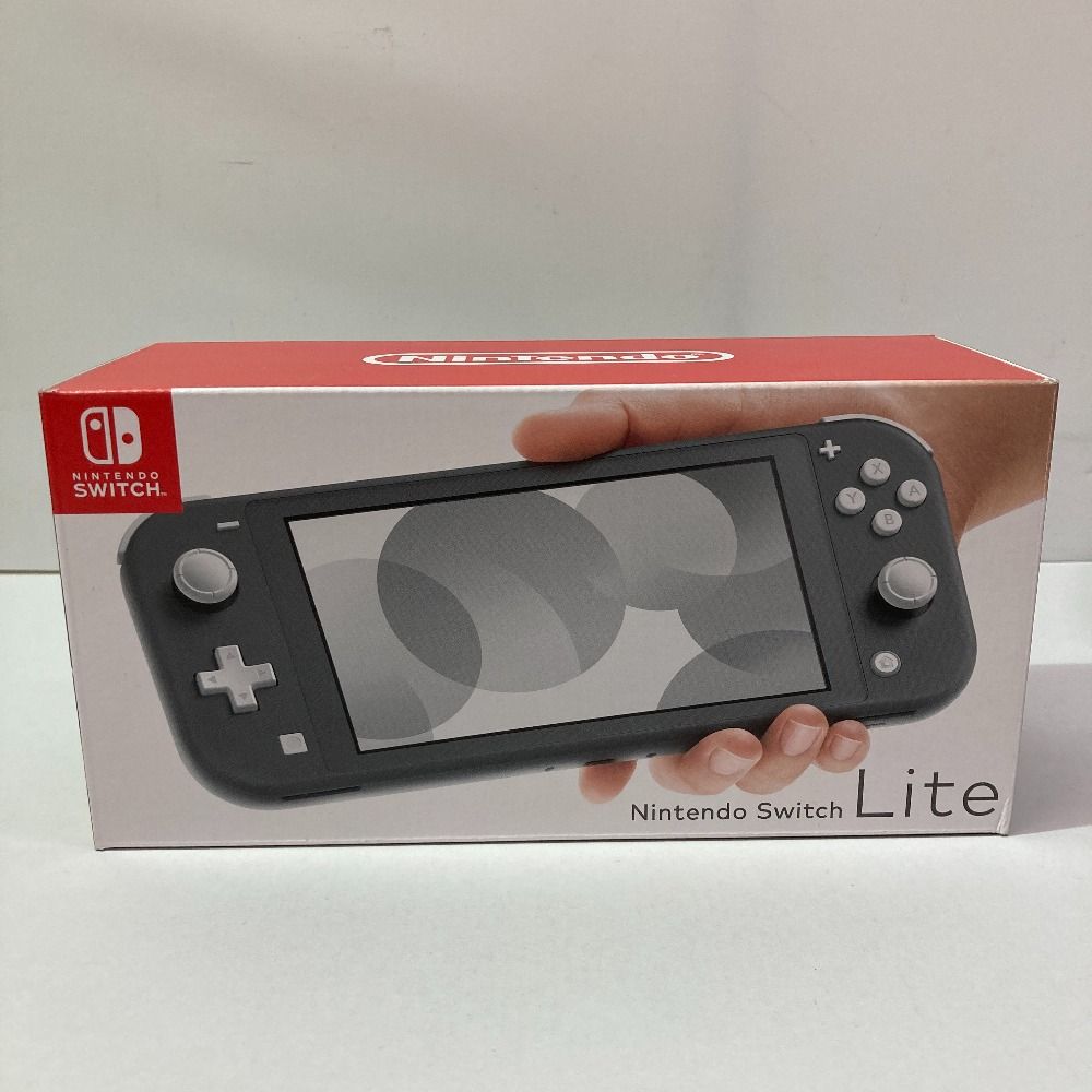 05w07766 【未使用 Nintendo Switch Lite】ニンテンドースイッチライト 本体 グレー ＊検品開封済み＊ ゲームハード ◎未使用品◎  - メルカリ