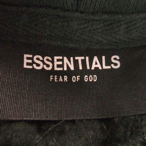 【人気新作】 エフオージー エッセンシャルズ FOG ESSENTIALS スウェット パーカー プルオーバー バックロゴプリント 裏起毛 XL 黒 ブラック |AO13 GY19 魅力的な