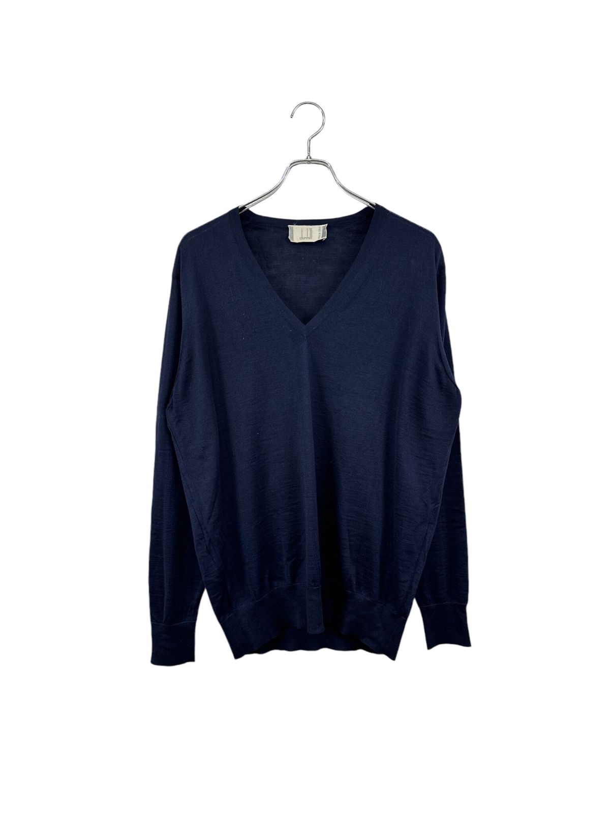 90s 00s dunhill カシミヤ　Vネックニット　モンゴルカシミヤ 楽天市場】【中古】 ダンヒルdunhill カシミヤ混紡Vネックニット