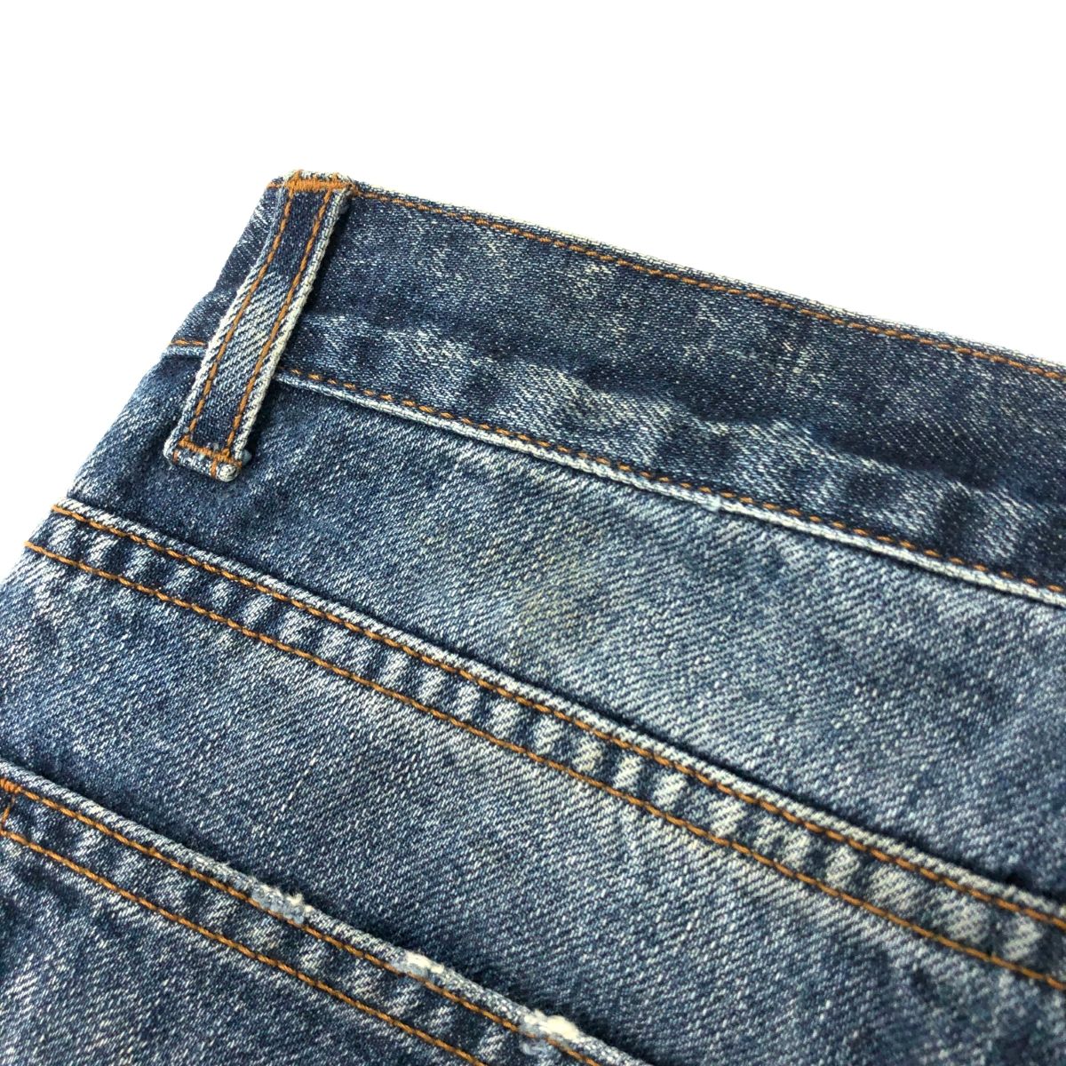 極美品 ディオールオム ボタンフライ デニムパンツ インディゴ