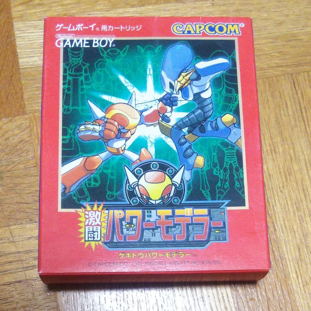 希少！！】 激闘パワーモデラー ゲームボーイ カプコン CAPCOM その他