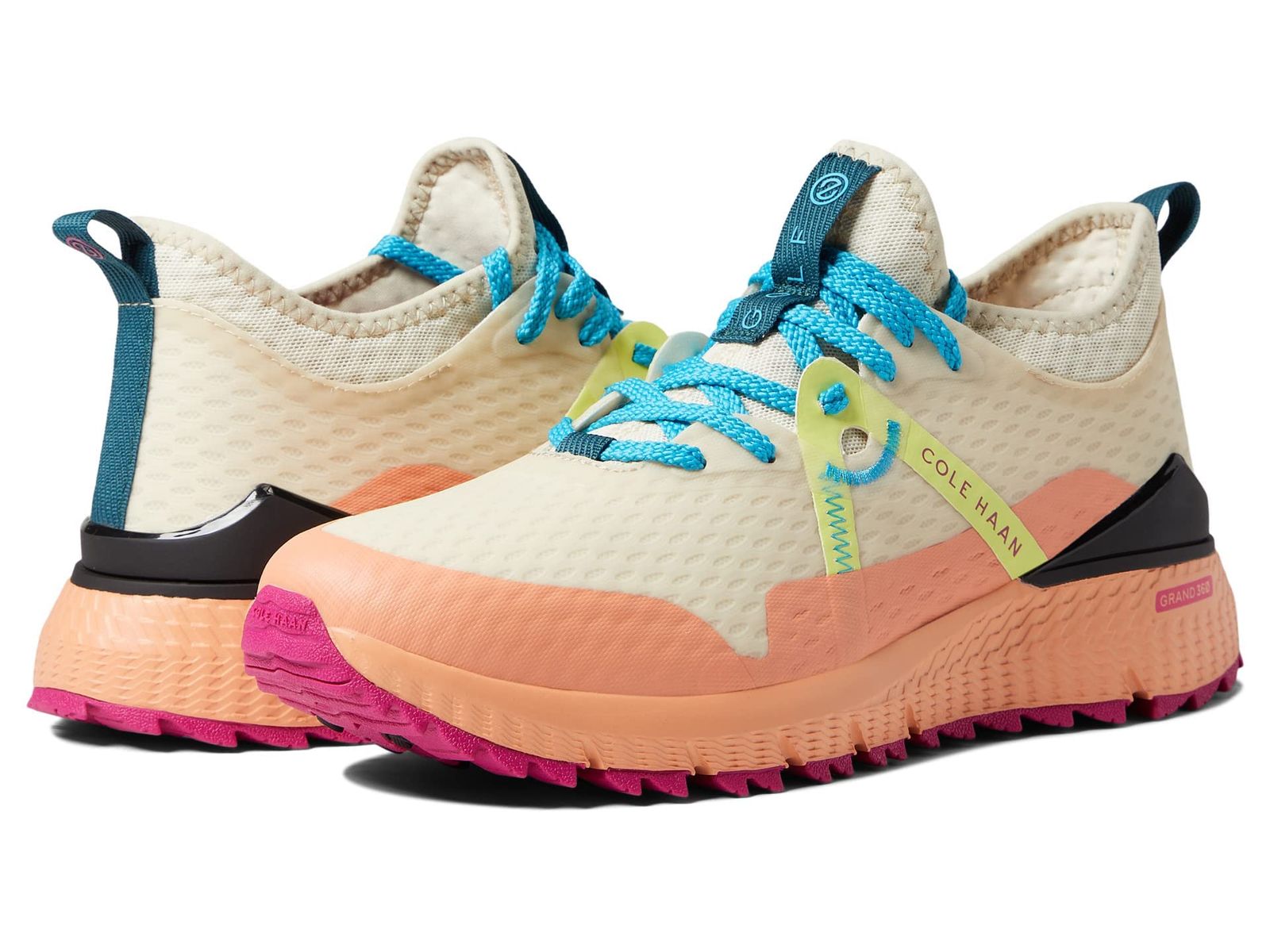 Cole Haan コール ハーン ゴルフシューズ ZEROGROUND OVERTAKE GOLF W25357 ベージュ|２４．０|Lady s カバノキ|ネクター 24.0 cm