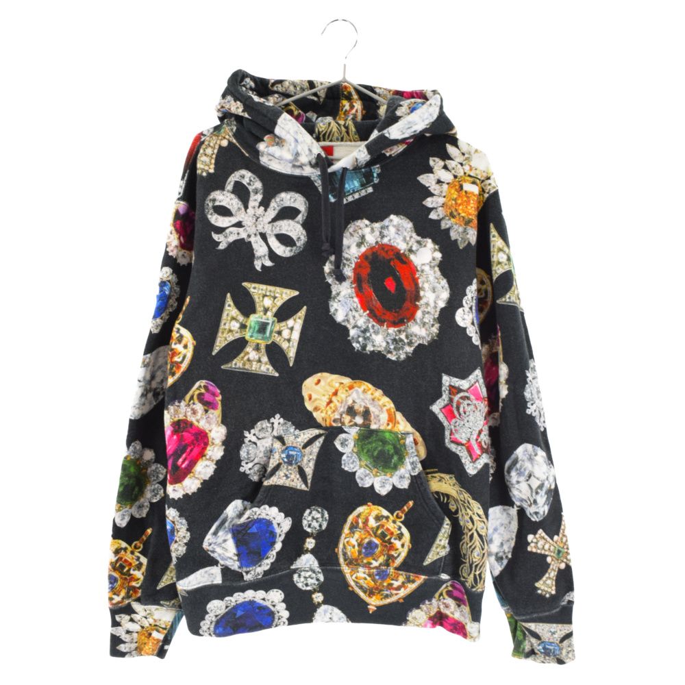 トップス SUPREME 18aw Jewels Hooded Sweatshirt supreme 18AW Jewels Hooded Sweatshirt Supreme - Jewels Hooded