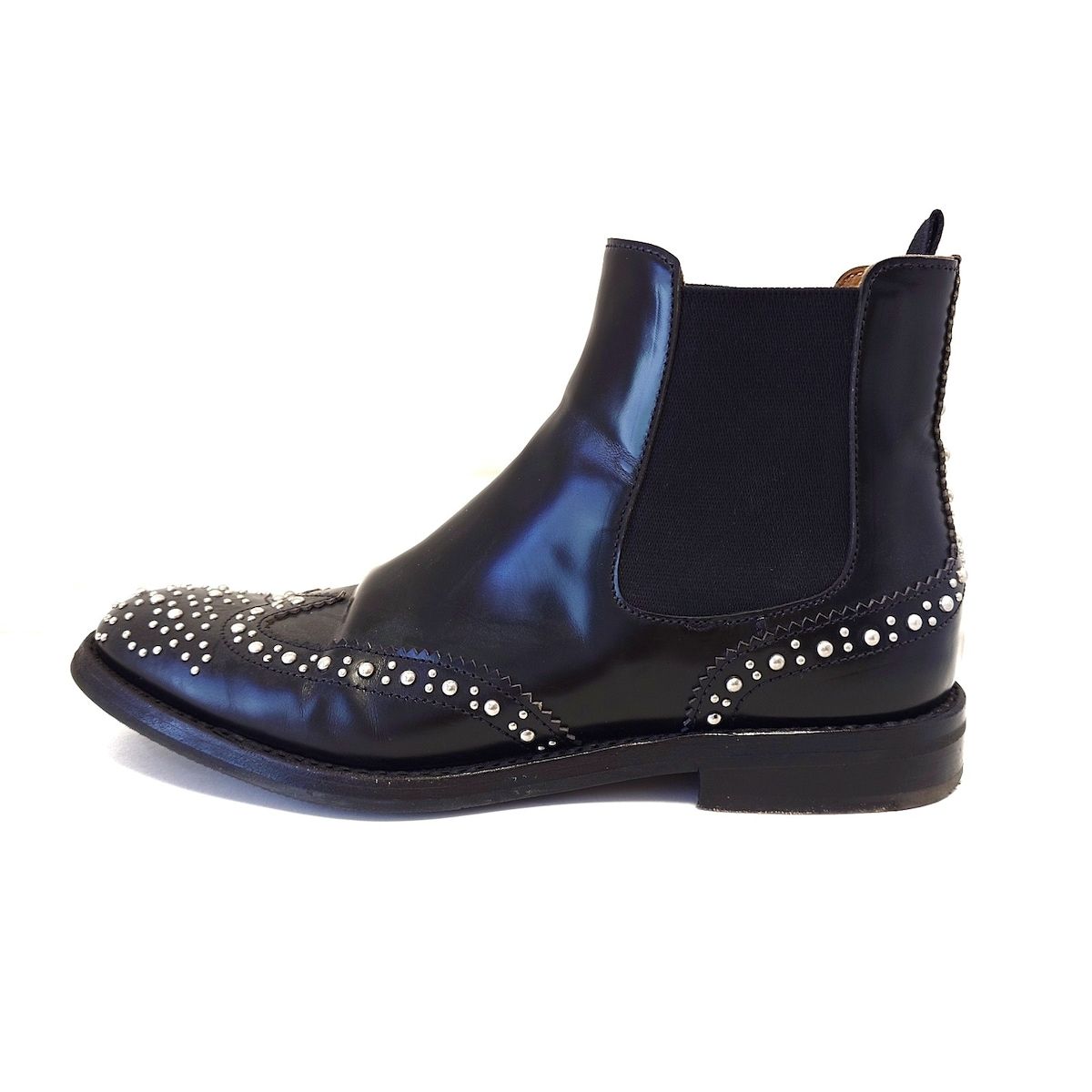 Church'sスタッズサイドゴアブーツ Church's - 極美品 Church's チャーチ ケッツビー スタッズ