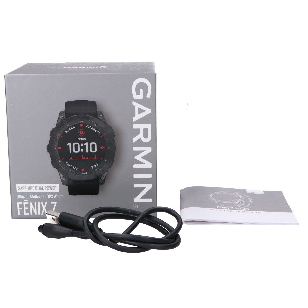 fēnix 7 Sapphire Dual Power | スマートウォッチ | Garmin 日本 