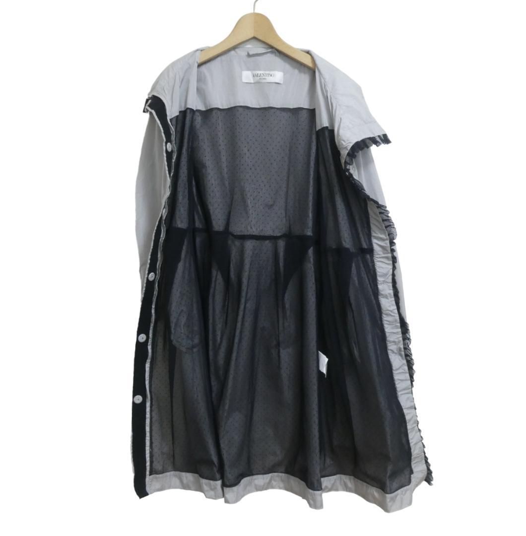 美品 VALENTINO ROMA ヴァレンティノローマ ロングコート スプリング 