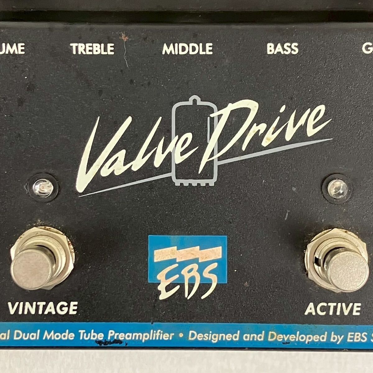 EBS Valve Drive 動作品 真空管プリアンプ EBS Valve Drive 動作品 真空管プリアンプ
