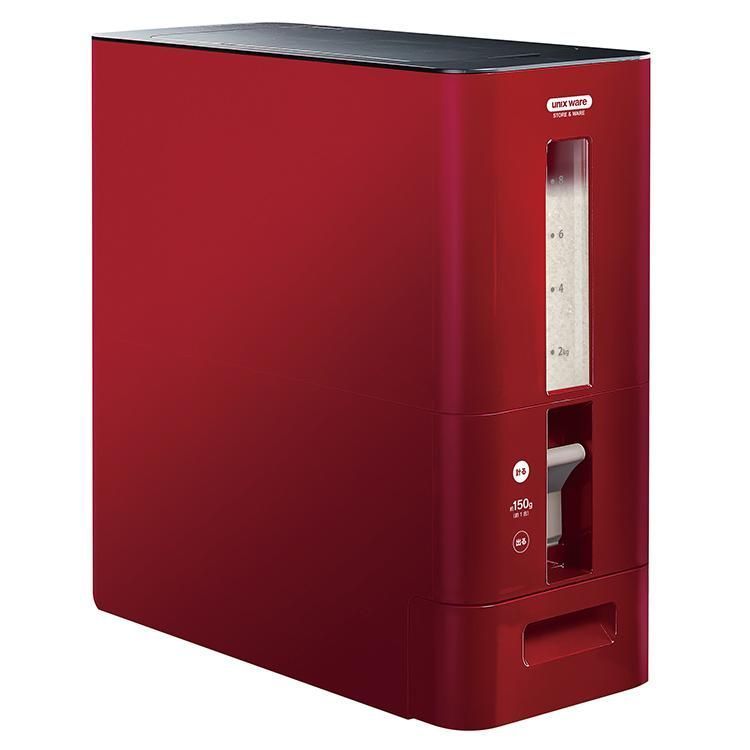 赤色スリムライスボックス 12kg 新品赤色スリムライスボックス 12kg