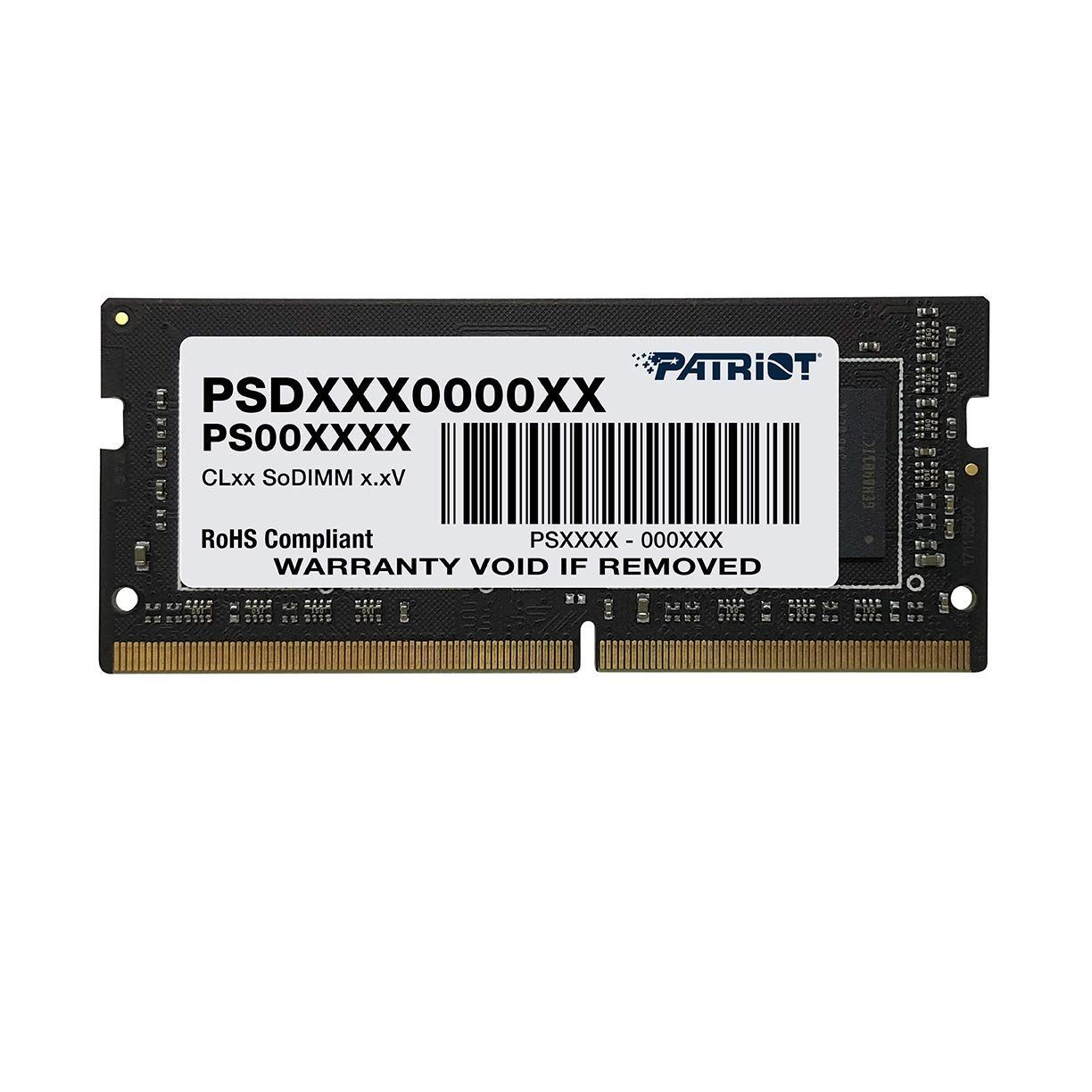 【数量限定】DDR4 3200MHz SODIMM PC4-25600 ノートパソコン用メモリ 32GB パトリオットメモリ CL22 PATRIOT PSD432G32002S