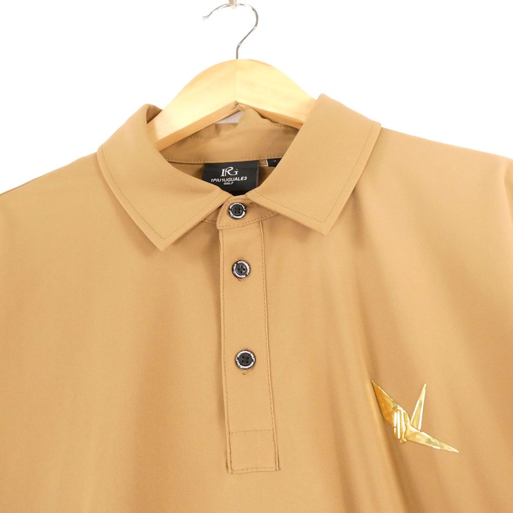 美品 1PIU1UGUALE3 ウノピュウノウグァーレトレ GRT185 ポロシャツ V L