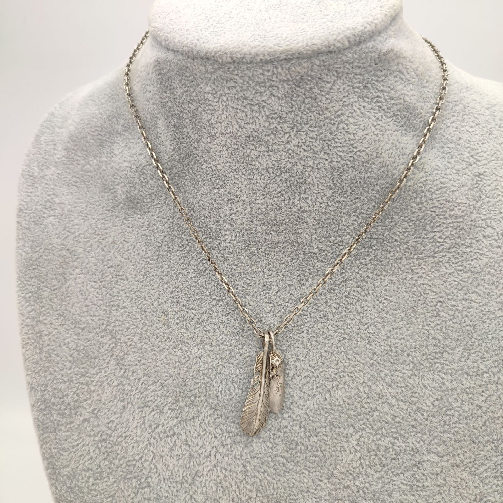 フェザーネックレス チェーン