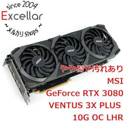 [bn:2] MSI製グラボ　GeForce RTX 3080 VENTUS 3X PLUS 10G OC LHR　PCIExp 10GB
