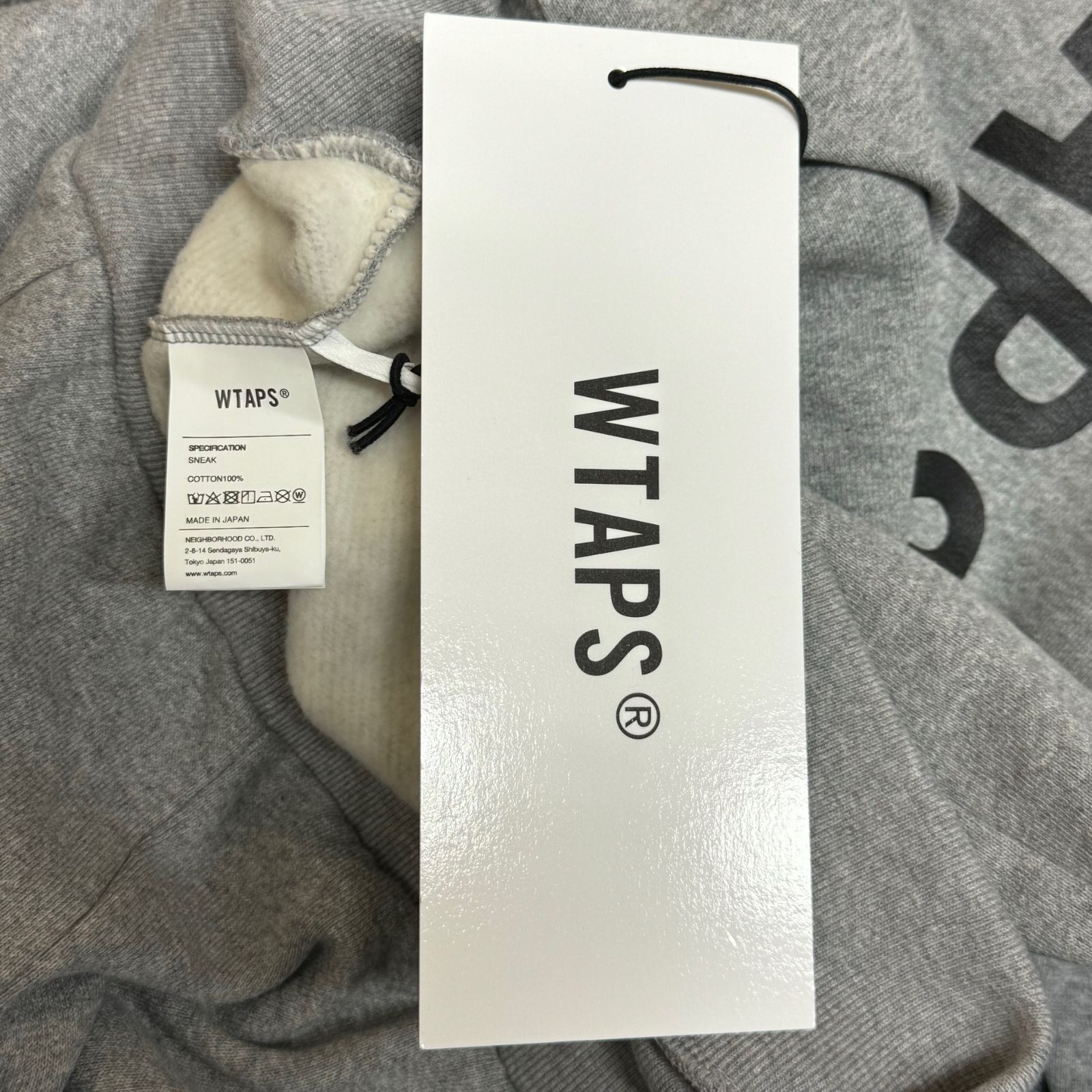 定価20900円 新品 WTAPS 23AW SIGN / HOODY / COTTON サイン 