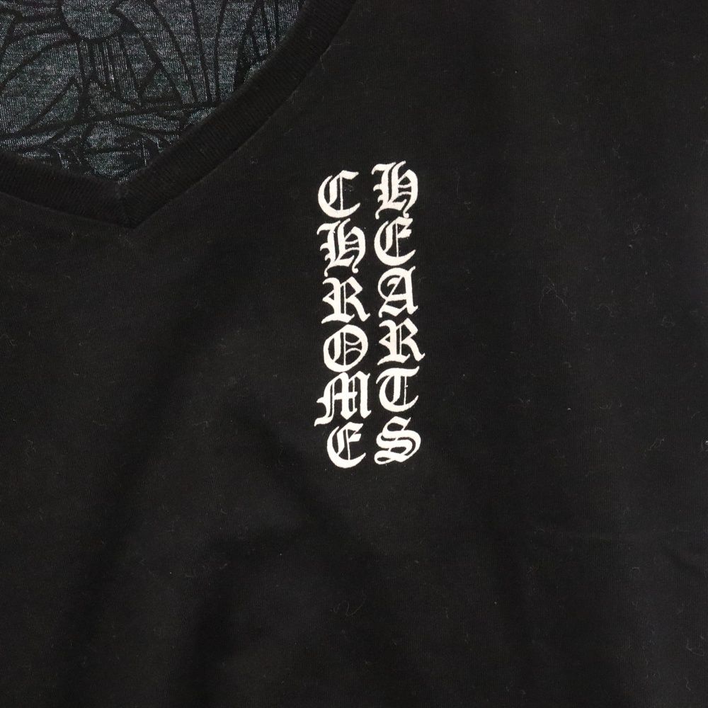 CHROME HEARTS (クロムハーツ) LOGO S/S TEE セメタリークロス